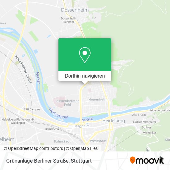 Grünanlage Berliner Straße Karte