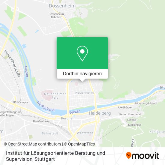 Institut für Lösungsorientierte Beratung und Supervision Karte