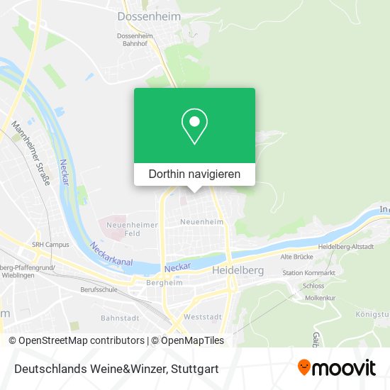 Deutschlands Weine&Winzer Karte
