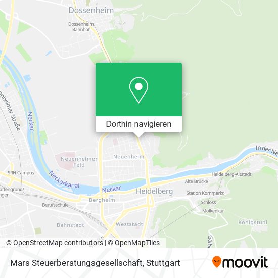 Mars Steuerberatungsgesellschaft Karte