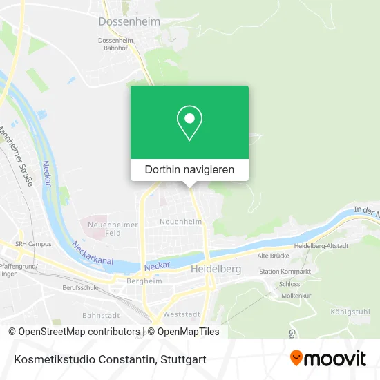 Kosmetikstudio Constantin Karte