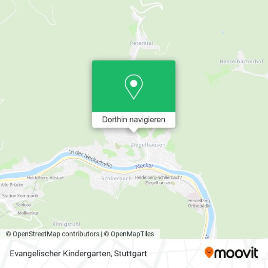 Evangelischer Kindergarten Karte