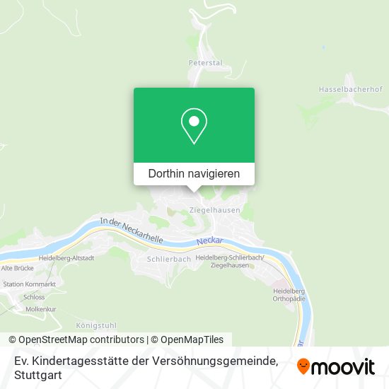 Ev. Kindertagesstätte der Versöhnungsgemeinde Karte