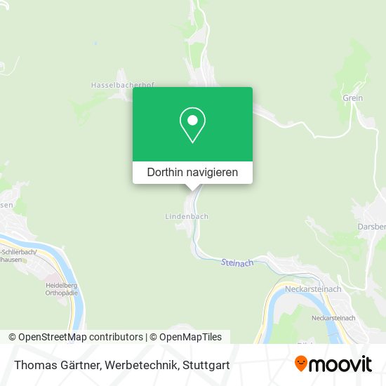 Thomas Gärtner, Werbetechnik Karte