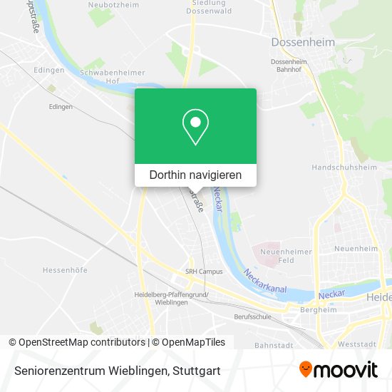 Seniorenzentrum Wieblingen Karte