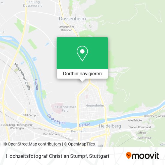 Hochzeitsfotograf Christian Stumpf Karte