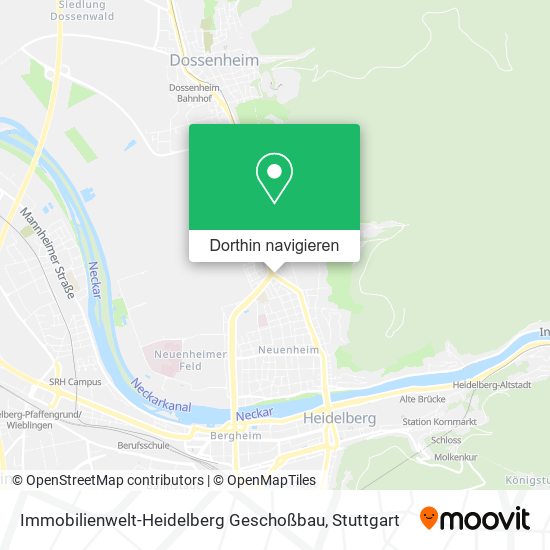 Immobilienwelt-Heidelberg Geschoßbau Karte