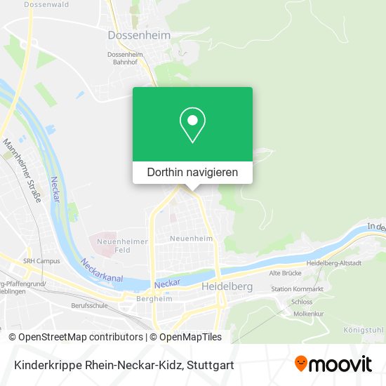 Kinderkrippe Rhein-Neckar-Kidz Karte