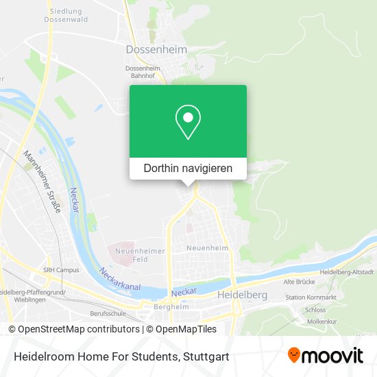Heidelroom Home For Students Karte