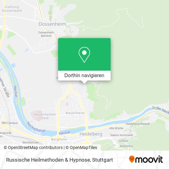 Russische Heilmethoden & Hypnose Karte