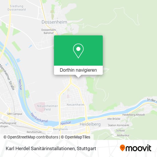 Karl Herdel Sanitärinstallationen Karte