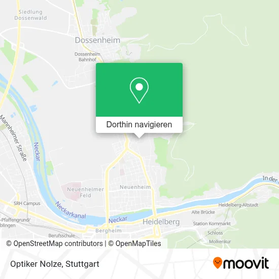 Optiker Nolze Karte