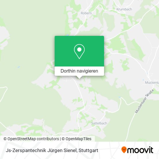 Js-Zerspantechnik Jürgen Sienel Karte