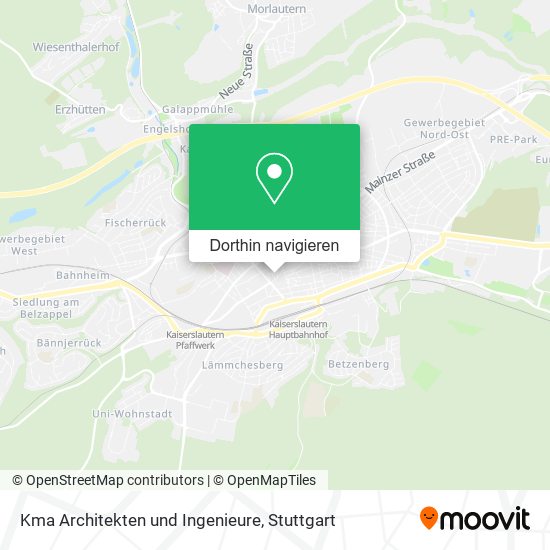Kma Architekten und Ingenieure Karte