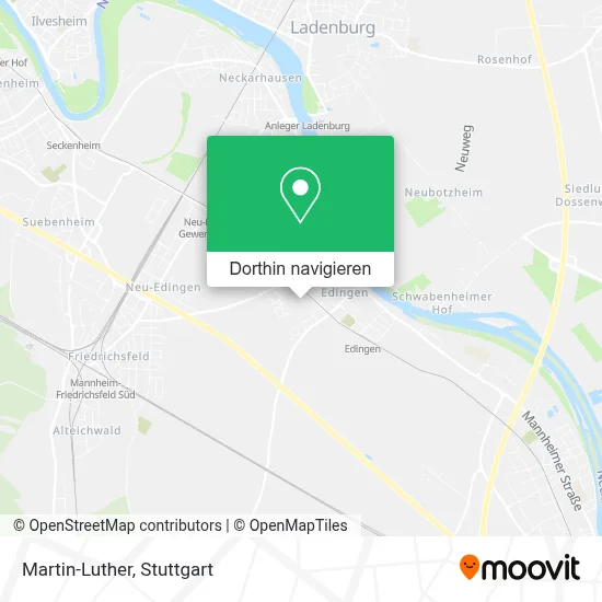 Martin-Luther Karte