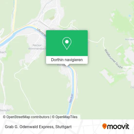 Grab G. Odenwald Express Karte