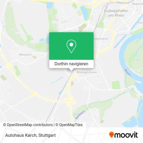 Autohaus Karch Karte