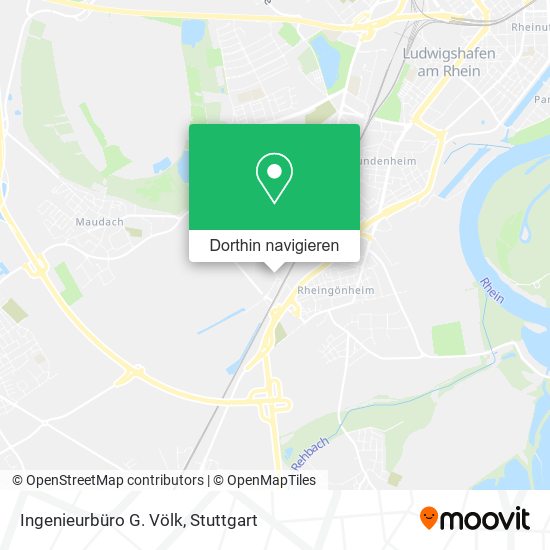 Ingenieurbüro G. Völk Karte
