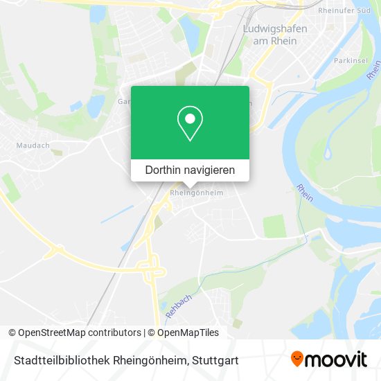 Stadtteilbibliothek Rheingönheim Karte