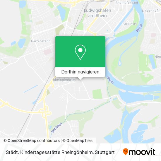 Städt. Kindertagesstätte Rheingönheim Karte