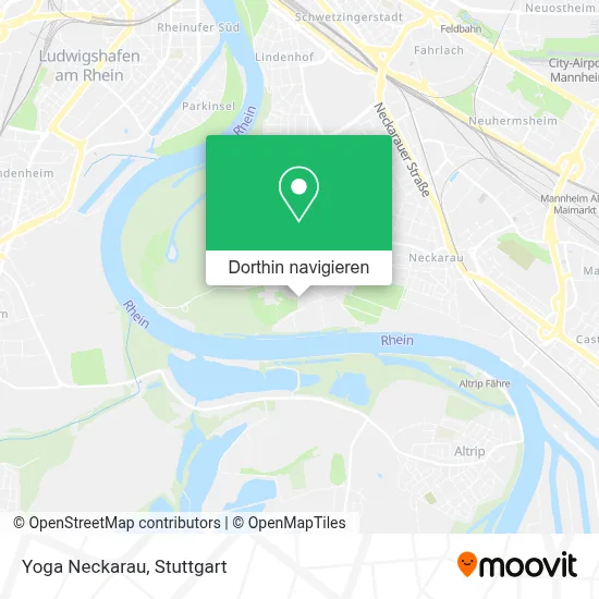 Yoga Neckarau Karte