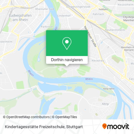 Kindertagesstätte Freizeitschule Karte