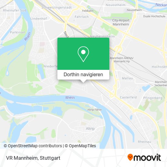 VR Mannheim Karte