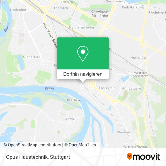 Opus Haustechnik Karte