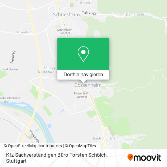 Kfz-Sachverständigen Büro Torsten Schölch Karte
