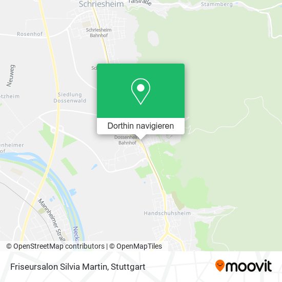 Friseursalon Silvia Martin Karte