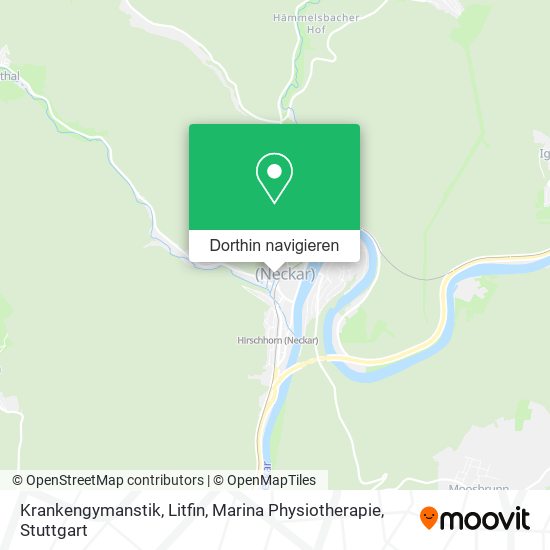 Krankengymanstik, Litfin, Marina Physiotherapie Karte