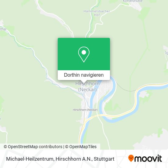 Michael-Heilzentrum, Hirschhorn A.N. Karte