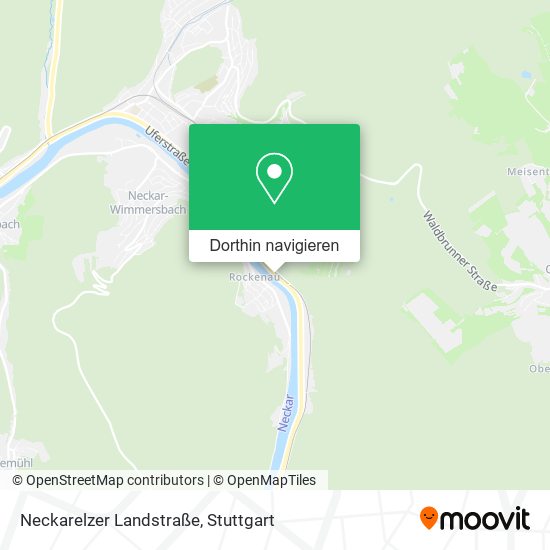 Neckarelzer Landstraße Karte