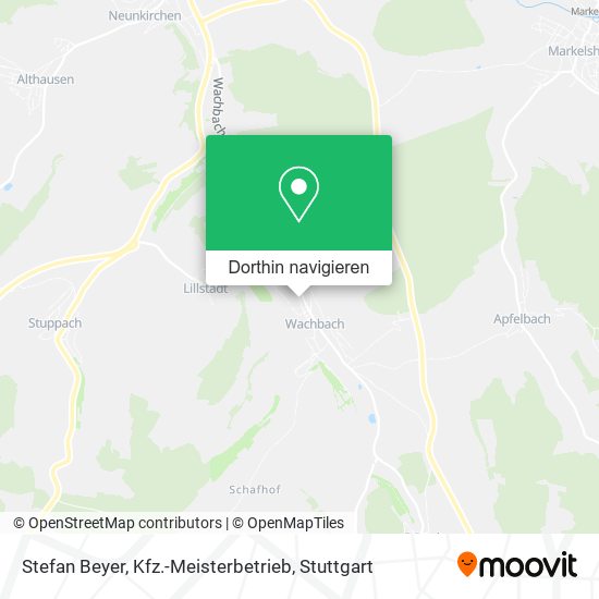 Stefan Beyer, Kfz.-Meisterbetrieb Karte
