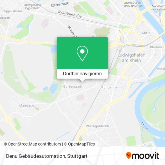 Denu Gebäudeautomation Karte