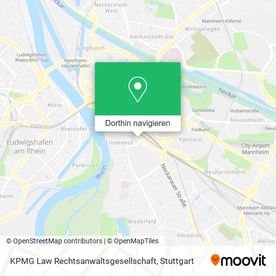 KPMG Law Rechtsanwaltsgesellschaft Karte