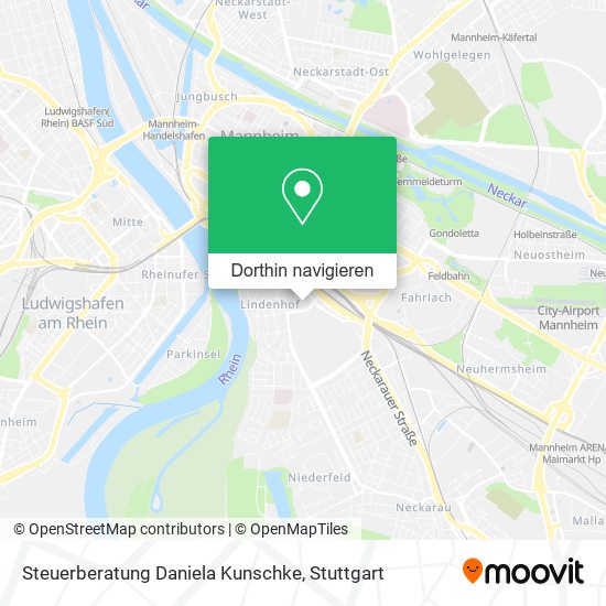 Steuerberatung Daniela Kunschke Karte