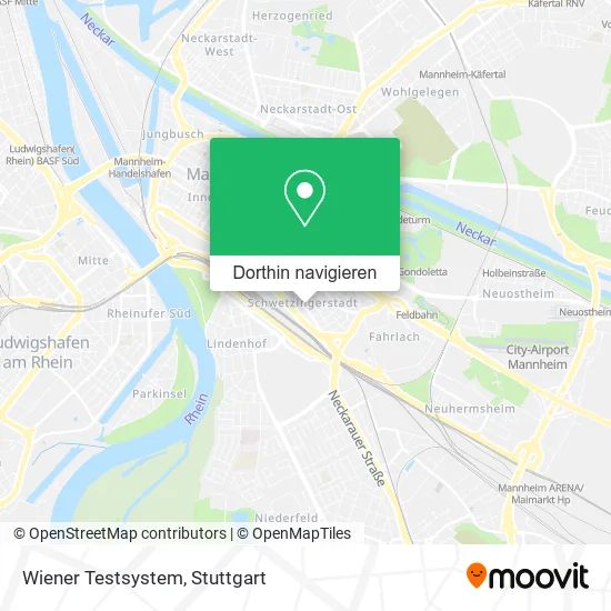 Wiener Testsystem Karte
