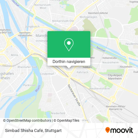 Simbad Shisha Café Karte