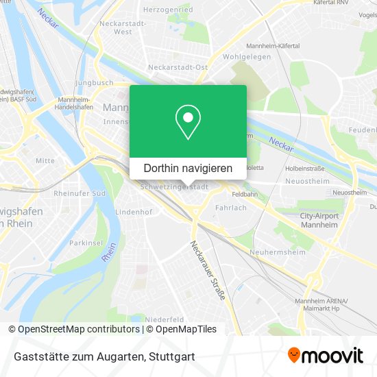 Gaststätte zum Augarten Karte