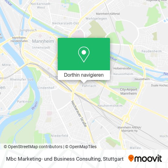 Mbc Marketing- und Business Consulting Karte