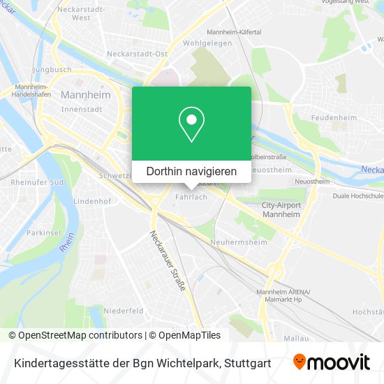 Kindertagesstätte der Bgn Wichtelpark Karte