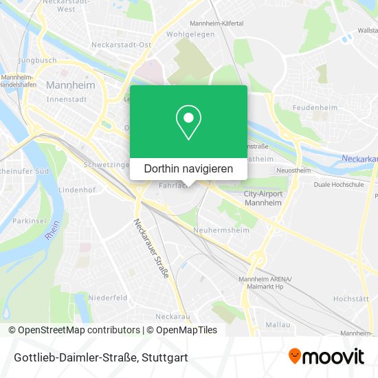 Gottlieb-Daimler-Straße Karte