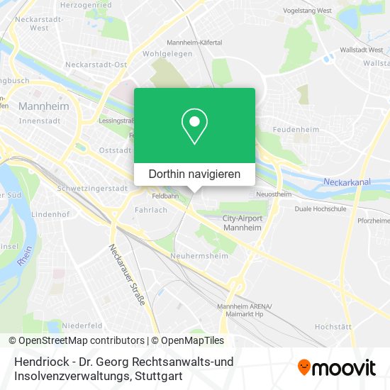 Hendriock - Dr. Georg Rechtsanwalts-und Insolvenzverwaltungs Karte