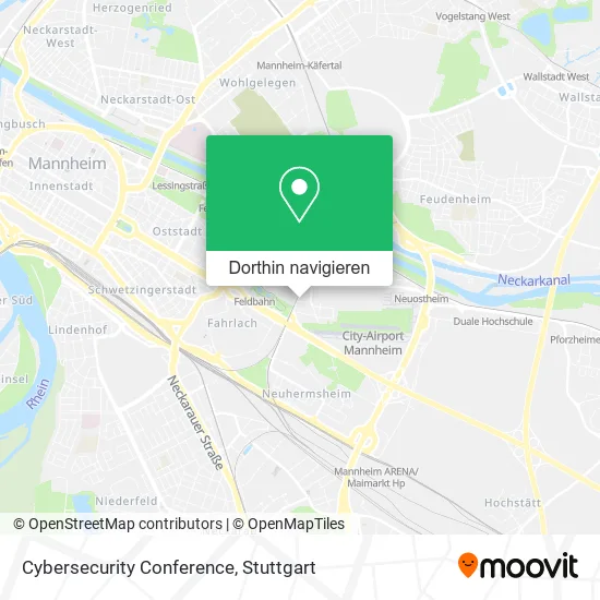 Cybersecurity Conference Karte