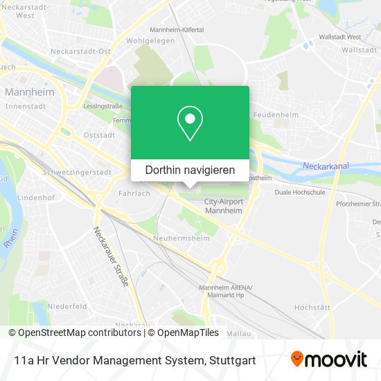 11a Hr Vendor Management System Karte