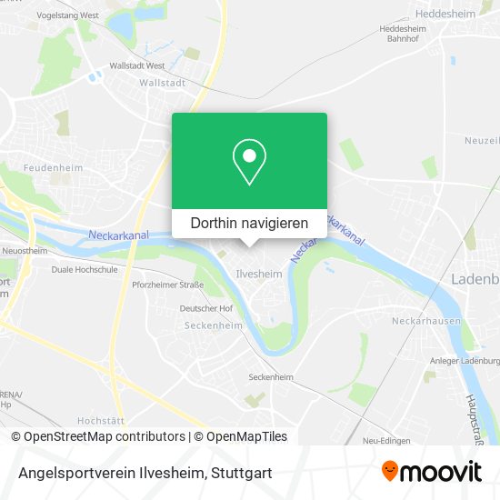 Angelsportverein Ilvesheim Karte