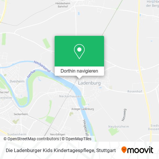 Die Ladenburger Kids Kindertagespflege Karte