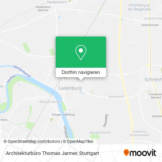 Architekturbüro Thomas Jarmer Karte