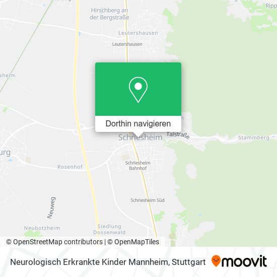 Neurologisch Erkrankte Kinder Mannheim Karte